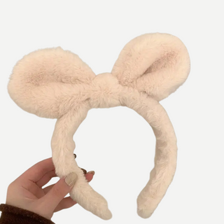 Fluffy Kaninøre Hårbøyle