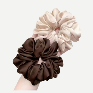 Store Scrunchies 2 stk