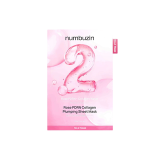 Numbuzin No.2 Rose PDRN Collagen Plumping Sheet Mask