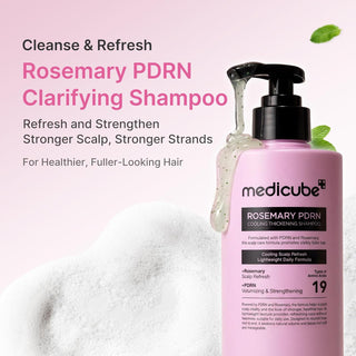 Medicube Rosemary PDRN Cooling Thickening Shampoo 400ml