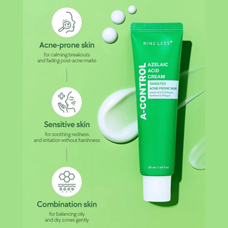 NINELESS A-Control Azelaic Acid Cream 50ml