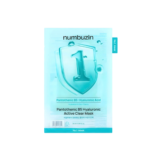 Numbuzin No.1 Pantothenic B5 Hyaluronic Active Clear Mask