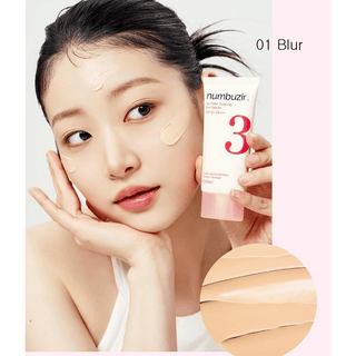 Numbuzin No.3 No Filter Tone-Up Sun Serum 01 Blur 50ml