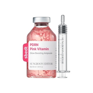 Sungboon Editor PDRN Pink Vitamin Glow Boosting Ampoule 40ml