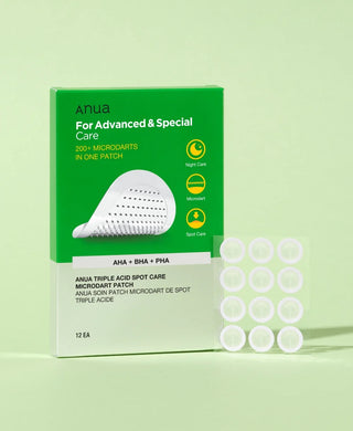 Anua Triple Acid Spot Care Microdart Patch 12ea