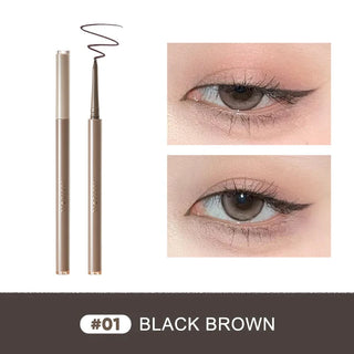 Judydoll - Precisely Depicted Slim Gel Eyeliner - #01 Black Brown